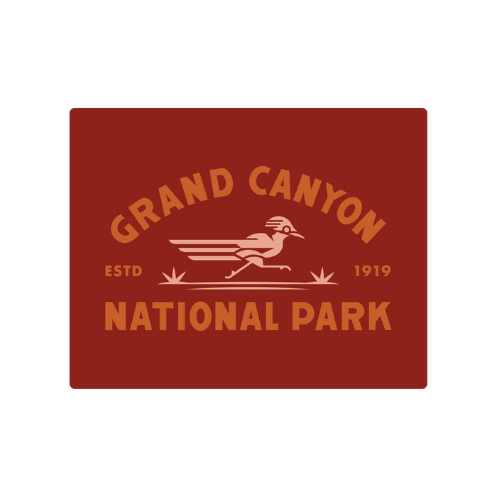 Grand Canyon National Park Type Sticker