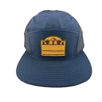 1 of 1, Silver Falls 5-Panel Trucker w/ Mushroom Embroidered Patch