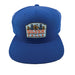 1 of 1, Silver Falls Wool Snapback Hat w/ Flowers Embroidered Patch | Patchmarks Oregon State Parks