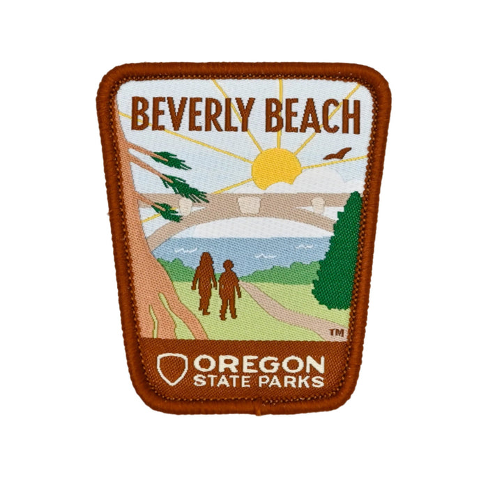 Beverly Beach, 2.5" Iron-on Patch