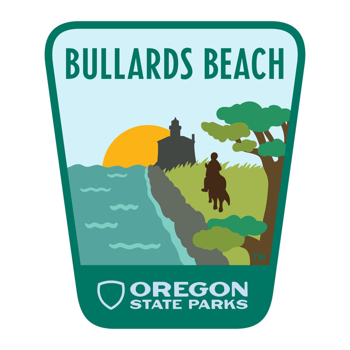 Bullards Beach, 3.25” Weatherproof Sticker