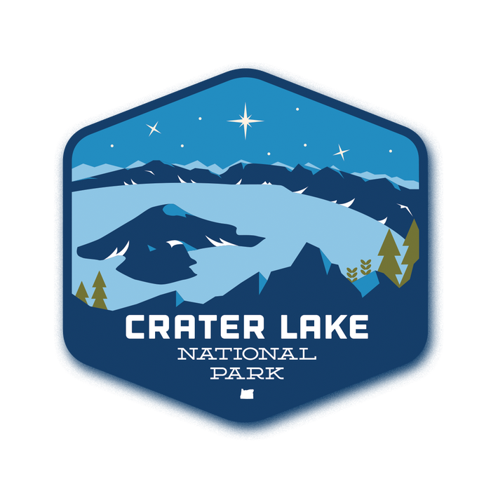Crater Lake National Park Sticker