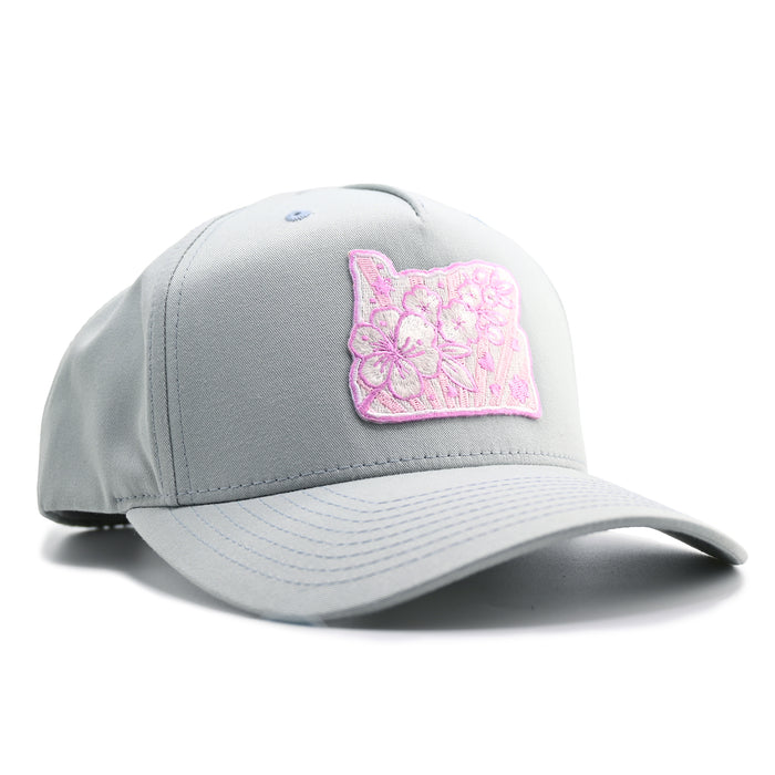 Cherry Blossom Snapback Hat | Patchmarks Oregon State Parks