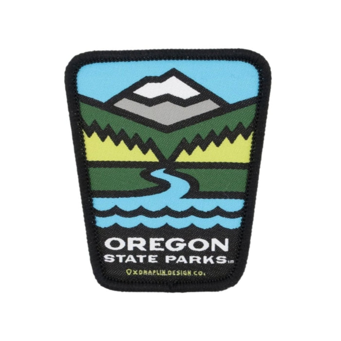 Oregon State Parks x Draplin Design Co, 2.5" Iron-on Patch