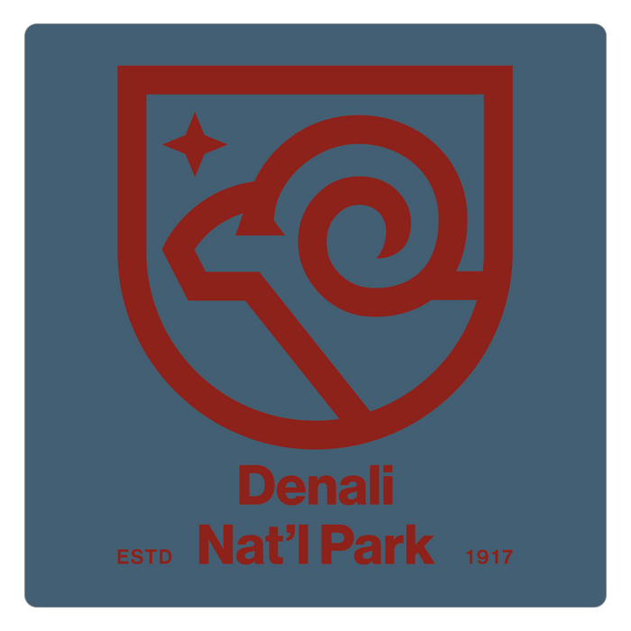 Denali National Park Sticker