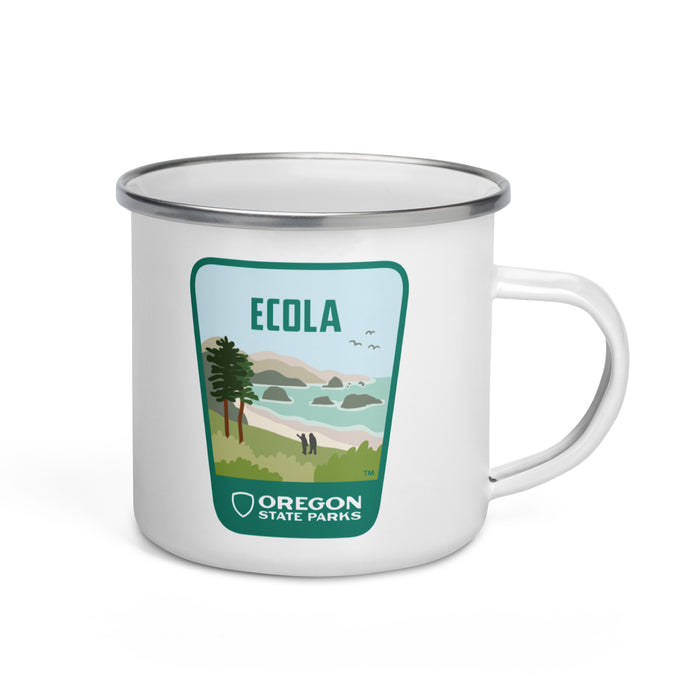 Ecola Enamel Mug, 12oz