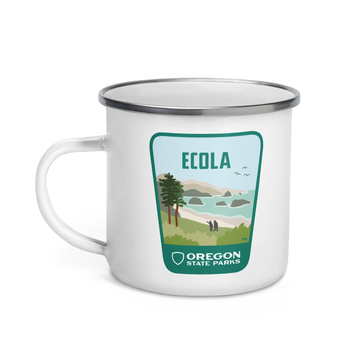 Ecola Enamel Mug, 12oz