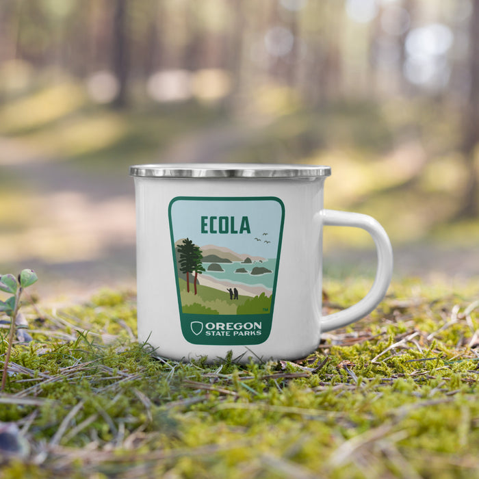 Ecola Enamel Mug, 12oz