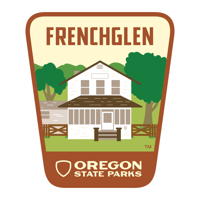 Frenchglen, 3.25” Weatherproof Sticker