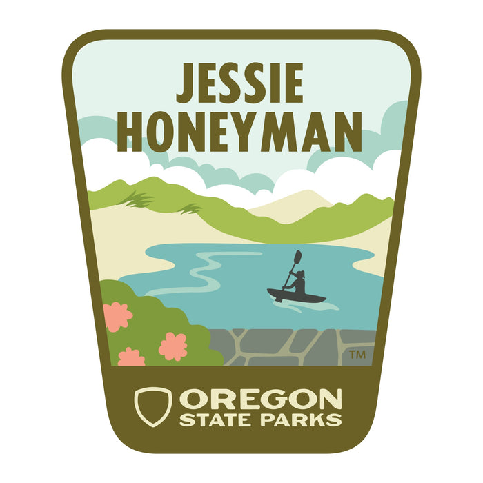 Jessie Honeyman, 3.25” Weatherproof Sticker