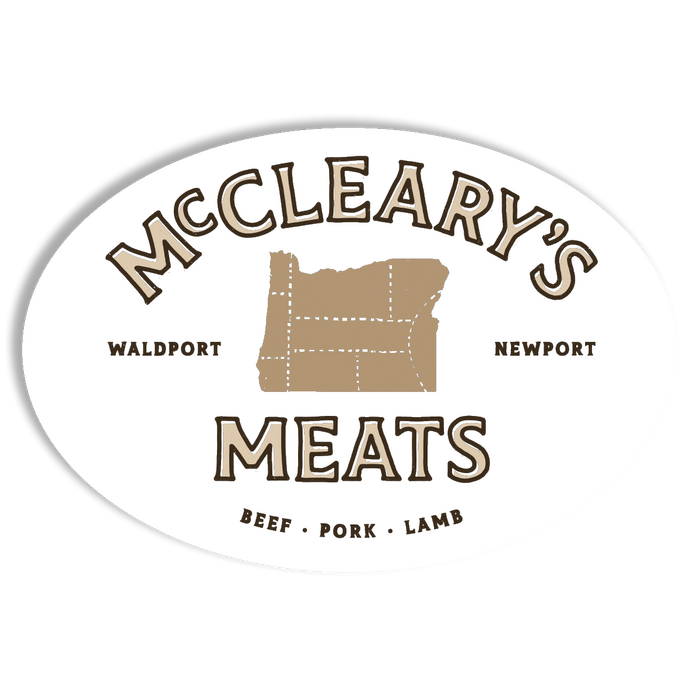 McCleary's 3.5" Sticker