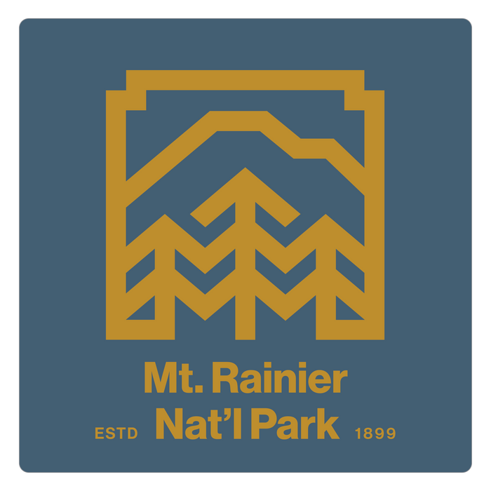 Mount Rainier National Park Sticker