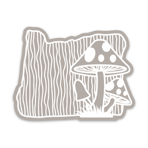 Mushrooms - 3.5" Vinyl Sticker