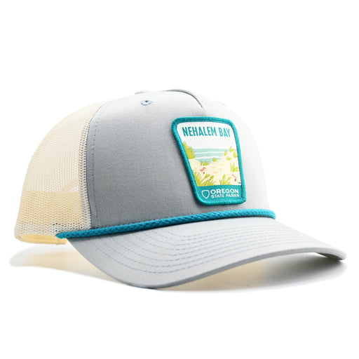 Nehalem Bay Rope-Trucker Hat | Patchmarks Oregon State Parks