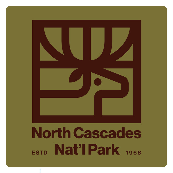 North Cascades National Park Sticker