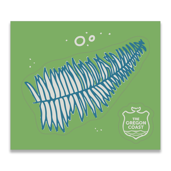 Coastal Icon Sticker - Fern