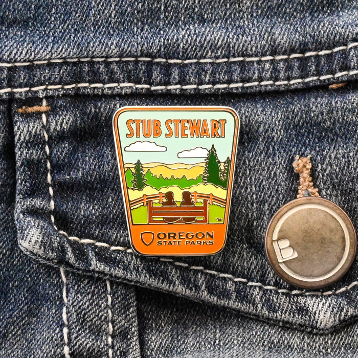 Stub Stewart Enamel Pin