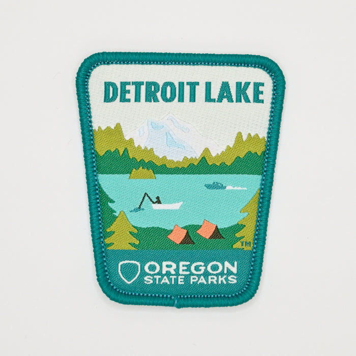 Detroit Lake, 2.5" Iron-on Patch