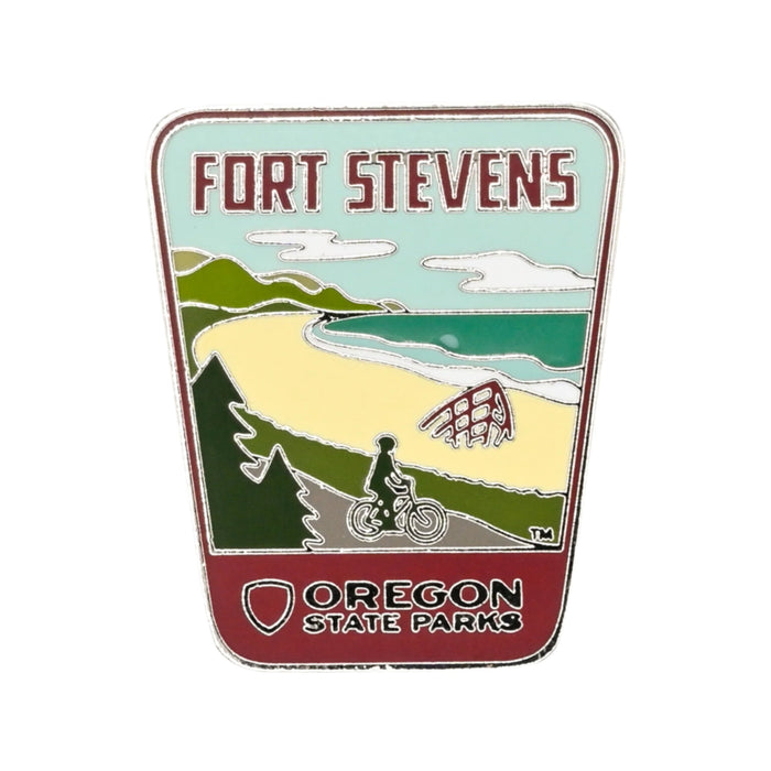 Fort Stevens Enamel Pin