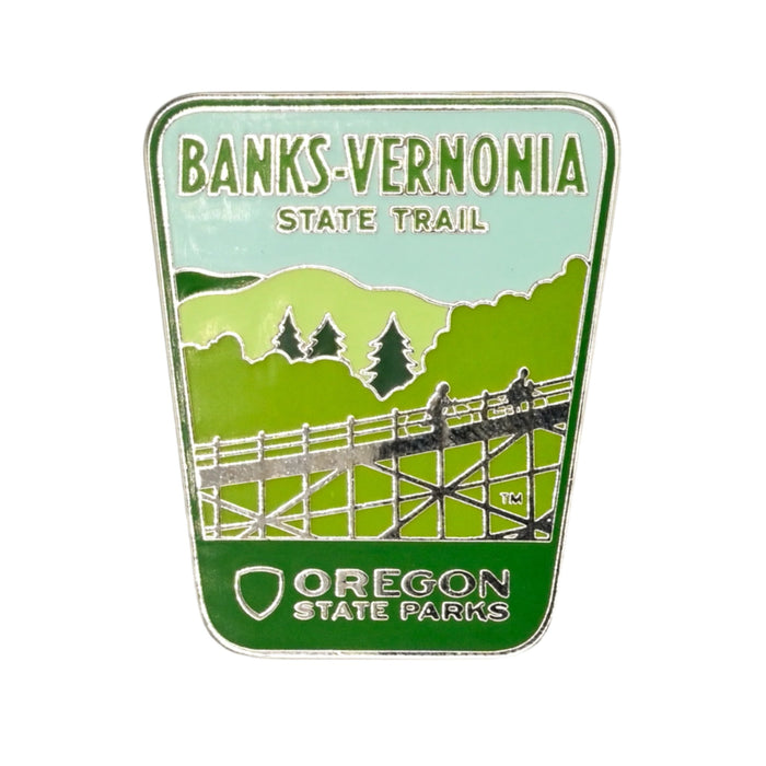 Banks-Vernonia Enamel Pin