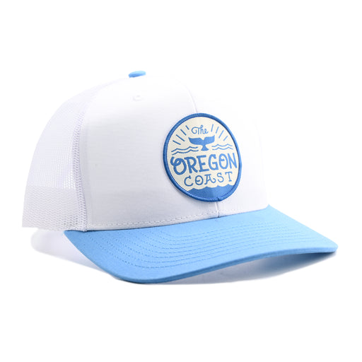 Oregon Coast Whale's Tail - Trucker Hat | Patchmarks Oregon State Parks