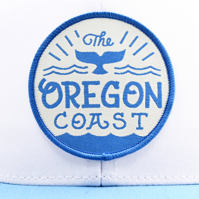 Oregon Coast Whale's Tail - Trucker Hat | Patchmarks Oregon State Parks