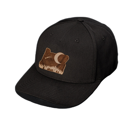 Dark Sky - Wood Patch Snapback Hat