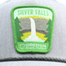 Silver Falls Rope-Trucker Hat | Patchmarks Oregon State Parks