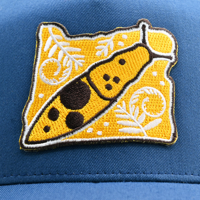 Banana Slug Snapback Hat | Patchmarks Oregon State Parks