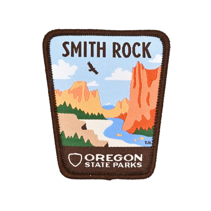 Smith Rock, 2.5” Iron-on Patch