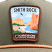Smith Rock Rope-Trucker Hat | Patchmarks Oregon State Parks