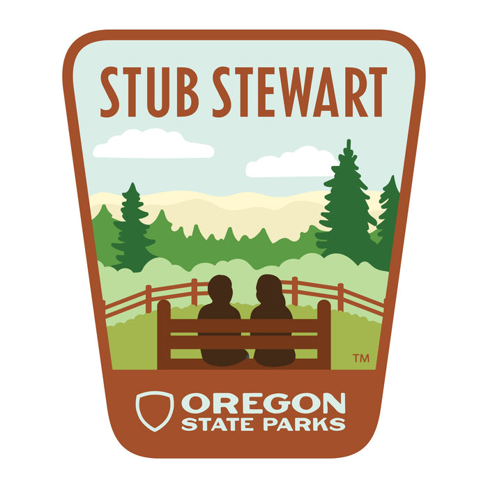 Stub Stewart, 3.25” Weatherproof Sticker