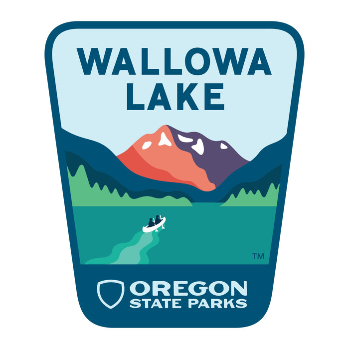 Wallowa Lake, 3.25” Weatherproof Sticker