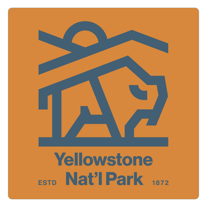 Yellowstone National Park Sticker