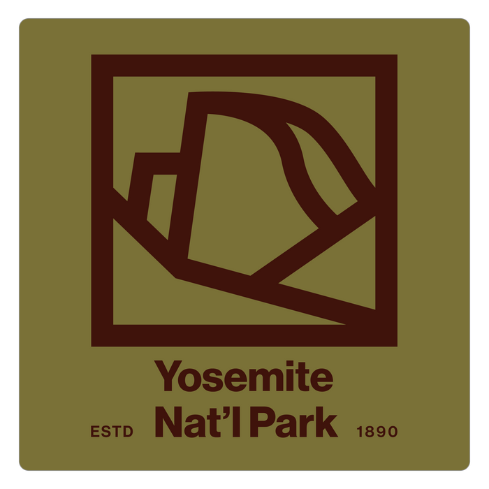 Yosemite National Park Sticker