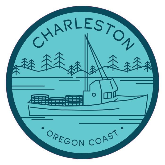 Charleston 3.25" Sticker | Patchmarks Oregon State Parks