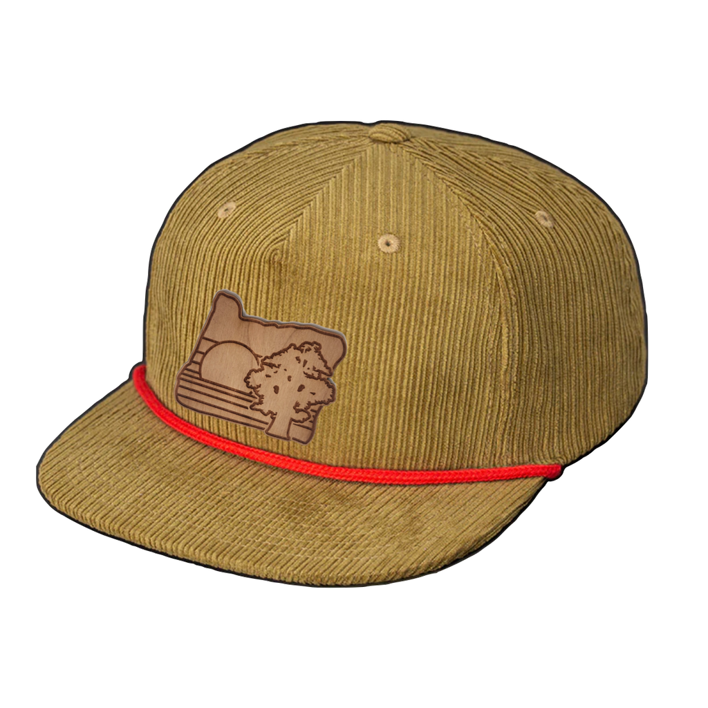Juniper - Wood Patch Cord Hat
