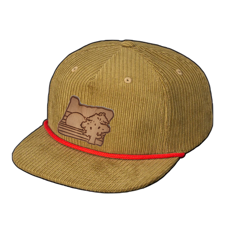 Juniper - Wood Patch Cord Hat