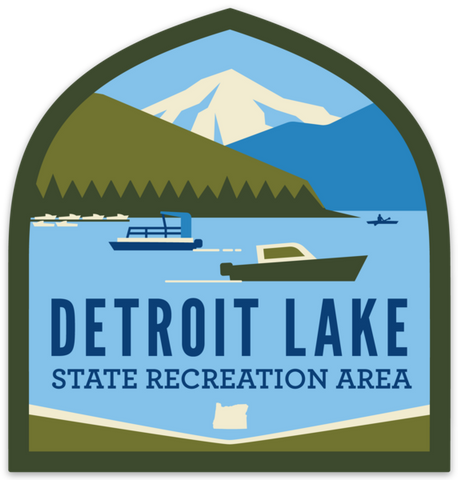 Detroit Lake State Recreation Area Sticker