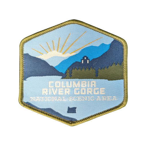 Columbia River Gorge, Iron-on Patch