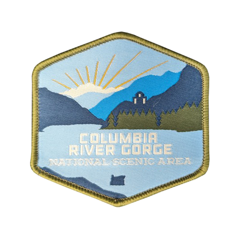 Columbia River Gorge, Iron-on Patch