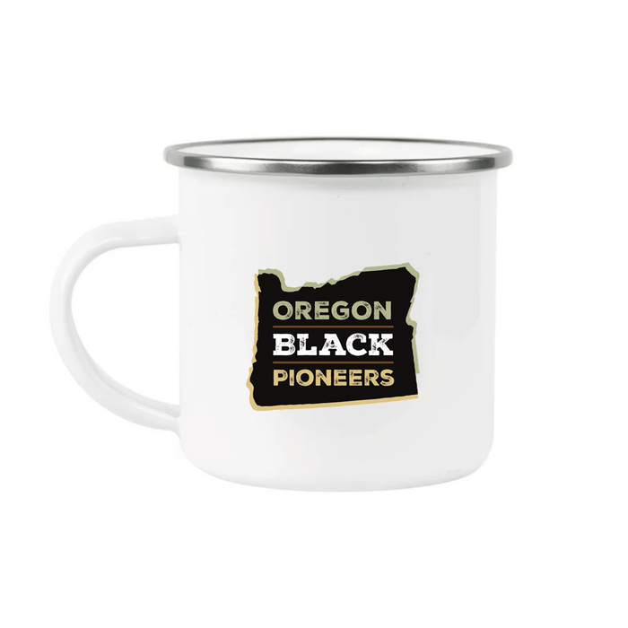 Roscoe's Enamel Mug