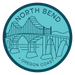 North Bend 3.25" Sticker | Patchmarks Oregon State Parks