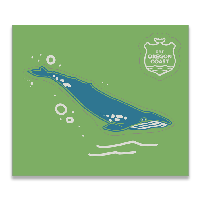 Coastal Icon Sticker - Whale