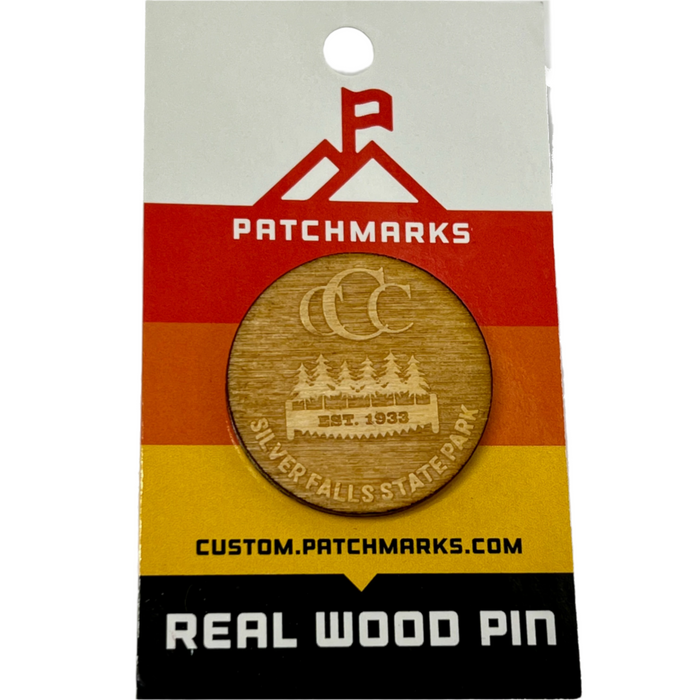 CCC Wood Pin