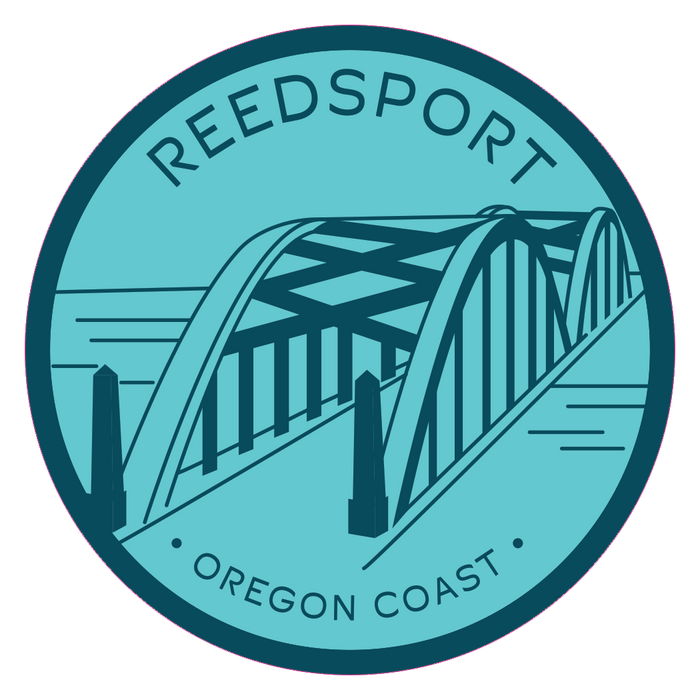 Reedsport 3.25" Sticker | Patchmarks Oregon State Parks