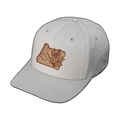 Camas Lily - Wood Patch Snapback Hat