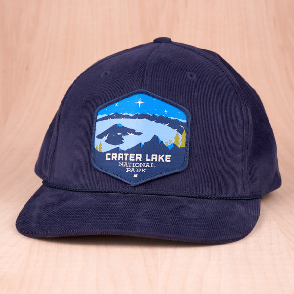 Crater Lake National Park, Corduroy Snapback Hat