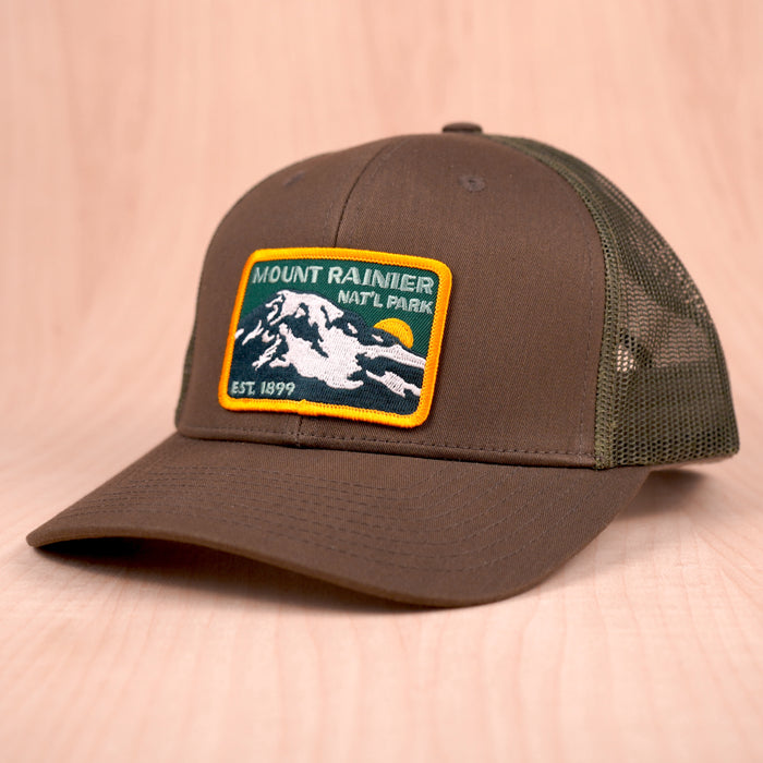 Mount Rainier National Park Est 1899 Trucker Cap