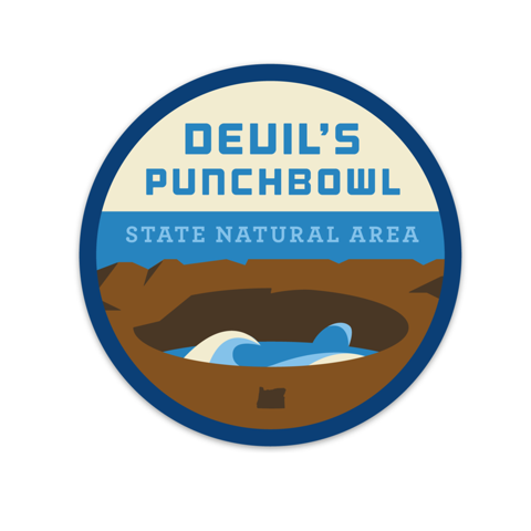 Devil's Punchbowl State Natural Area Sticker